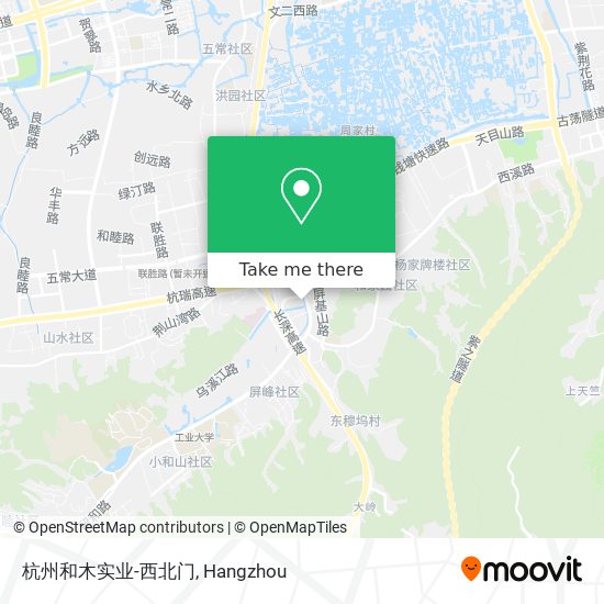 杭州和木实业-西北门 map