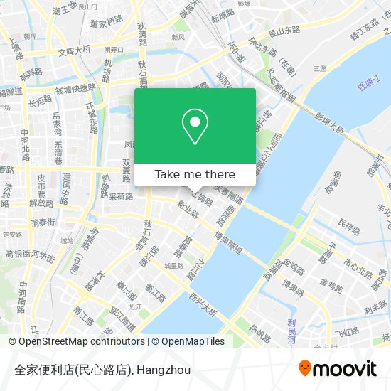 全家便利店(民心路店) map
