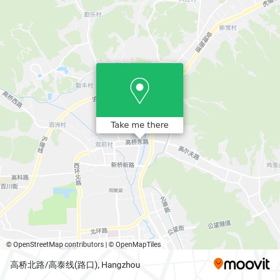 高桥北路/高泰线(路口) map