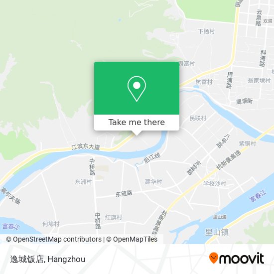 逸城饭店 map