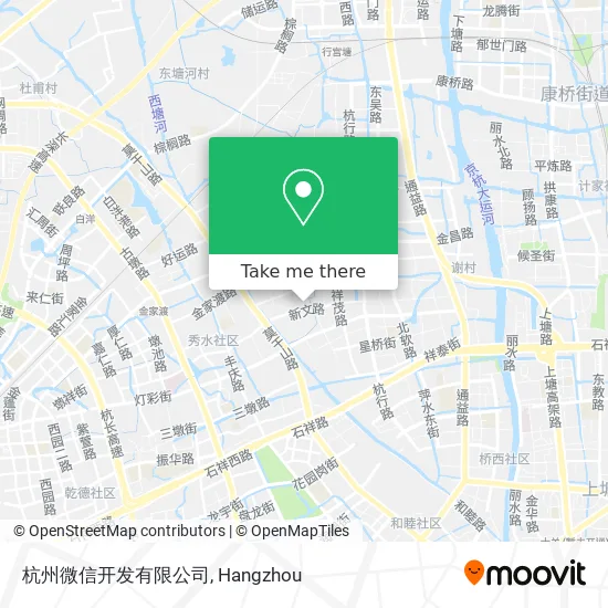 杭州微信开发有限公司 map