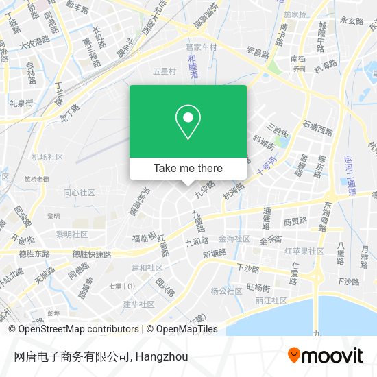 网唐电子商务有限公司 map