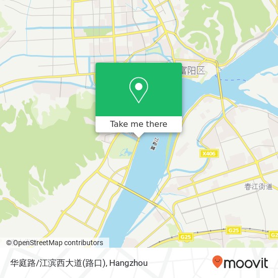 华庭路/江滨西大道(路口) map