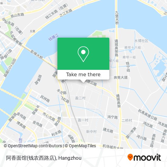 阿香面馆(钱农西路店) map