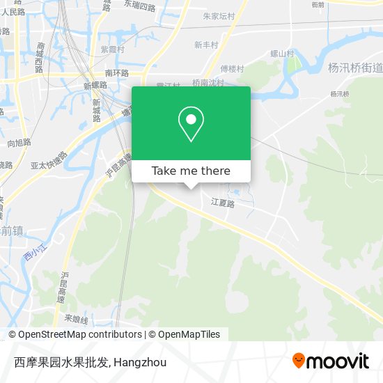 西摩果园水果批发 map