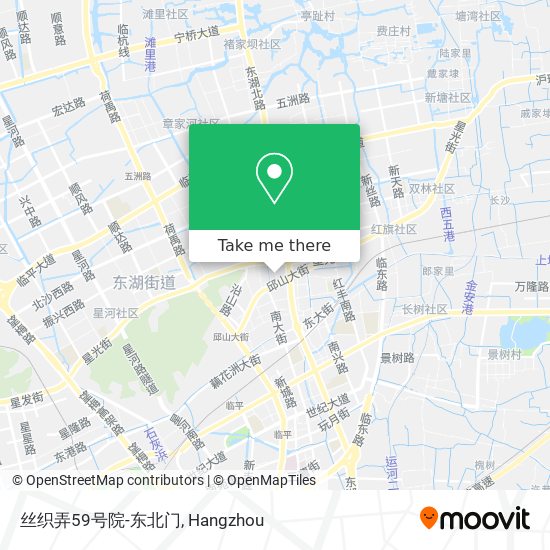 丝织弄59号院-东北门 map