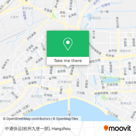 中通快运(杭州九堡一部) map
