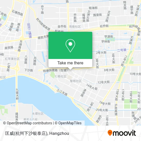匡威(杭州下沙银泰店) map