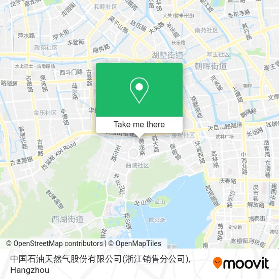 中国石油天然气股份有限公司(浙江销售分公司) map