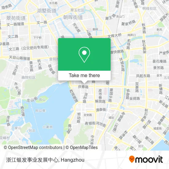 浙江银发事业发展中心 map