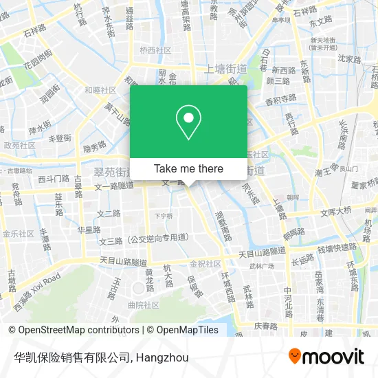 华凯保险销售有限公司 map