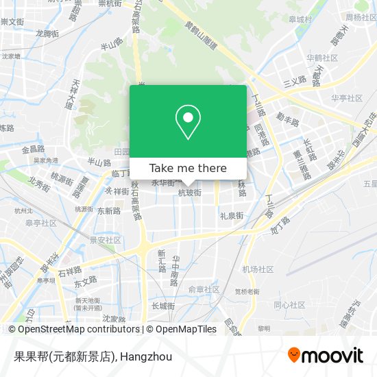 果果帮(元都新景店) map