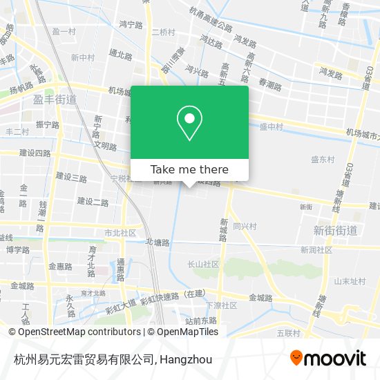 杭州易元宏雷贸易有限公司 map