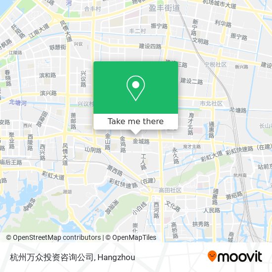 杭州万众投资咨询公司 map