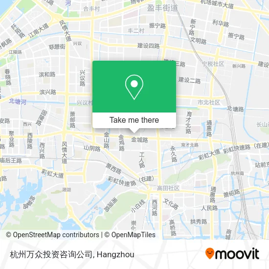杭州万众投资咨询公司 map