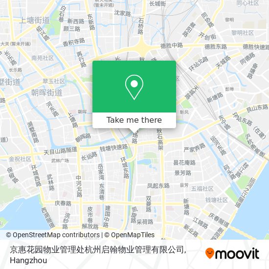 京惠花园物业管理处杭州启翰物业管理有限公司 map