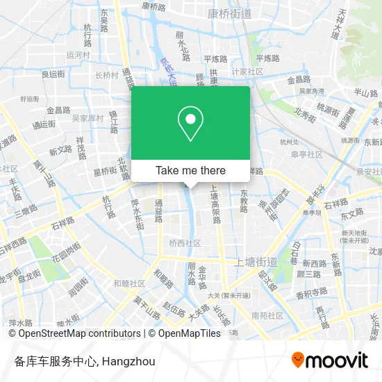 备库车服务中心 map
