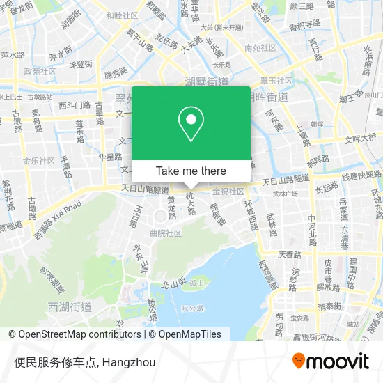 便民服务修车点 map