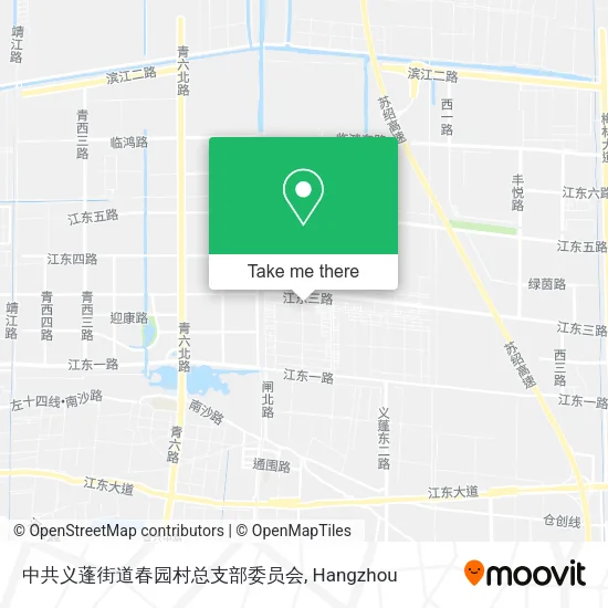 中共义蓬街道春园村总支部委员会 map
