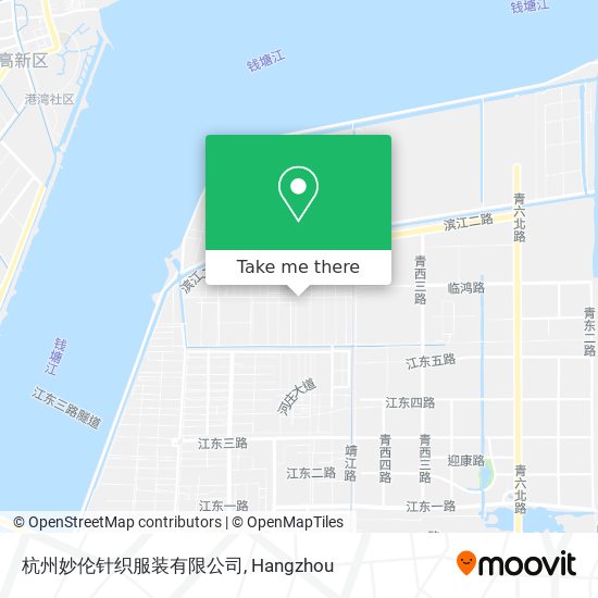杭州妙伦针织服装有限公司 map