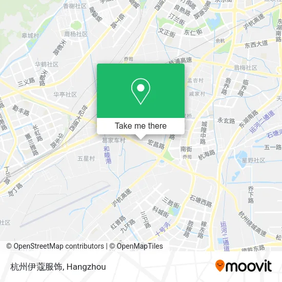 杭州伊蔻服饰 map