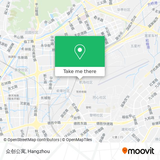 众创公寓 map