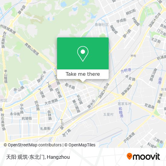 天阳·观筑-东北门 map