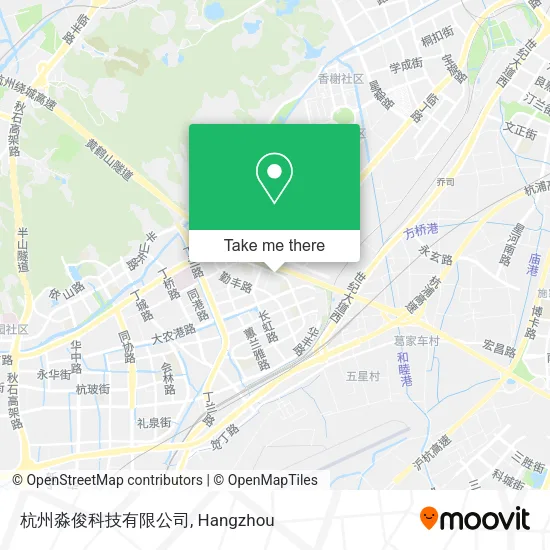 杭州淼俊科技有限公司 map