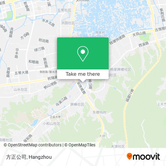 方正公司 map
