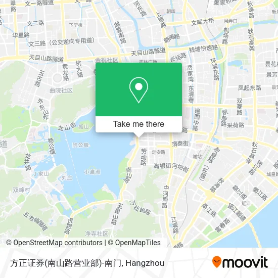 方正证券(南山路营业部)-南门 map