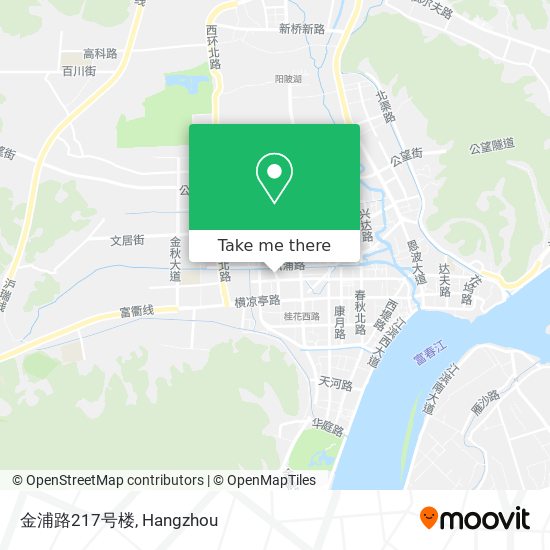 金浦路217号楼 map