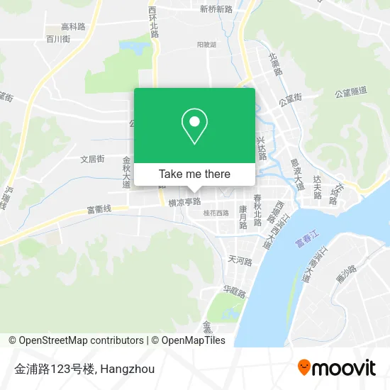 金浦路123号楼 map