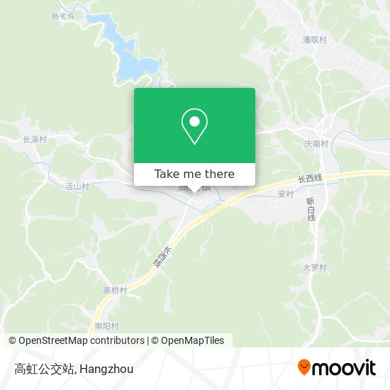 高虹公交站 map