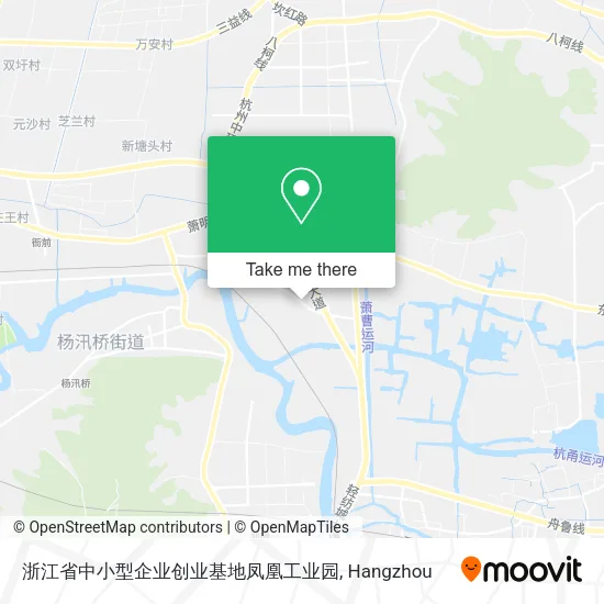 浙江省中小型企业创业基地凤凰工业园 map