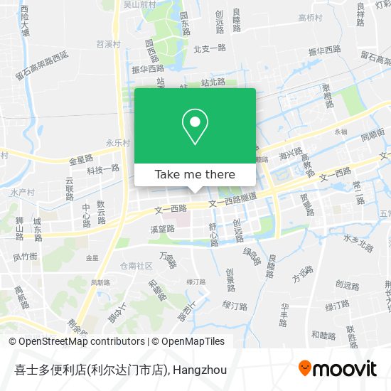 喜士多便利店(利尔达门市店) map