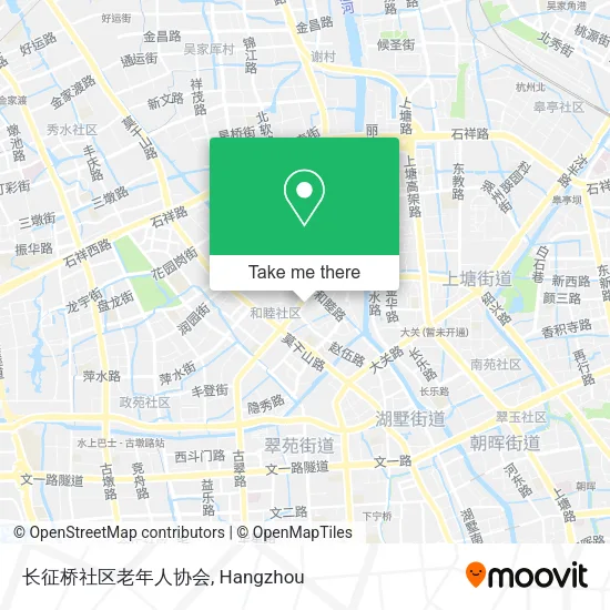 长征桥社区老年人协会 map