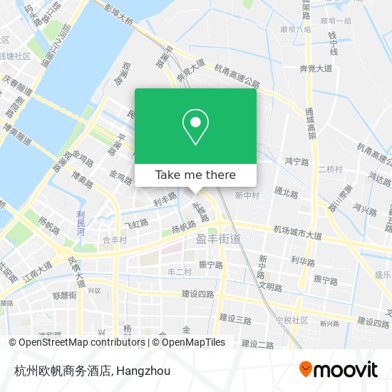 杭州欧帆商务酒店 map