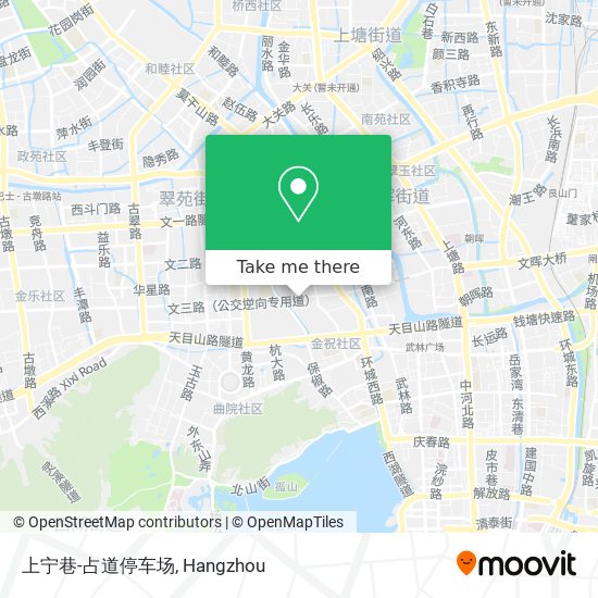 上宁巷-占道停车场 map
