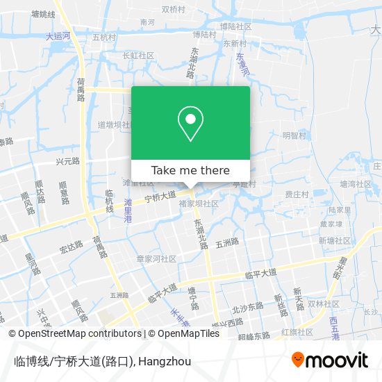 临博线/宁桥大道(路口) map