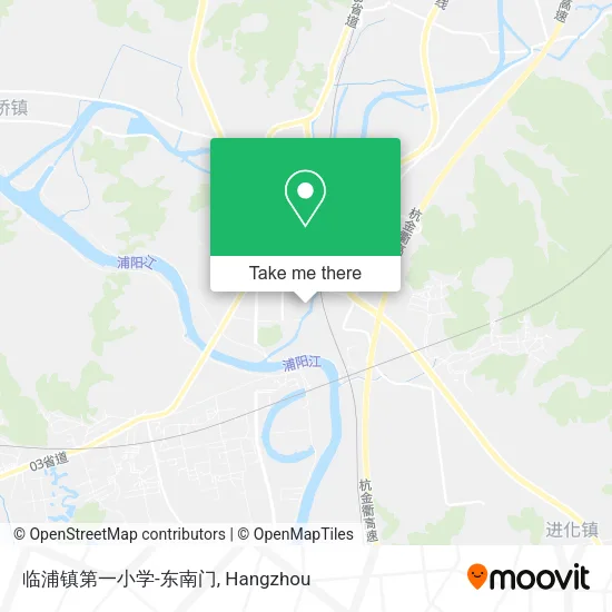 临浦镇第一小学-东南门 map