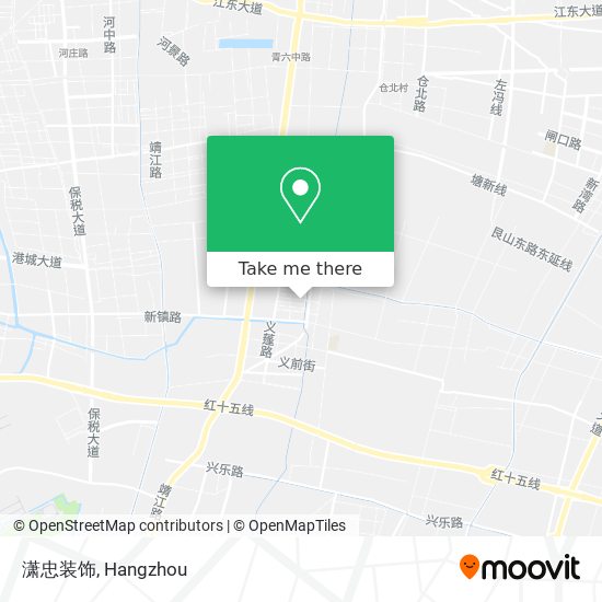潇忠装饰 map