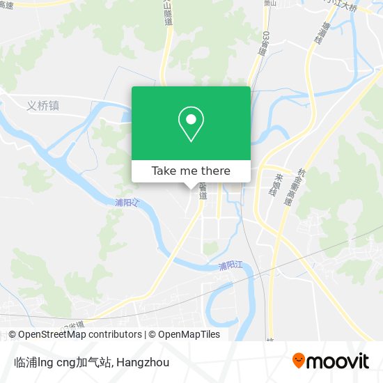 临浦lng cng加气站 map