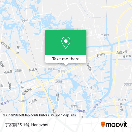 丁家斟25-1号 map