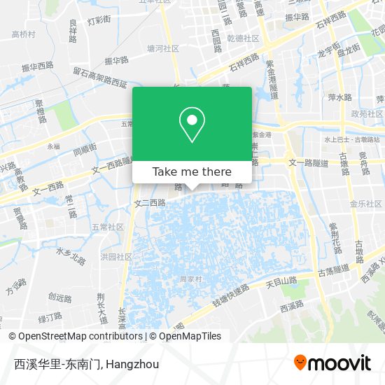 西溪华里-东南门 map