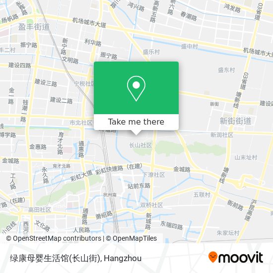 绿康母婴生活馆(长山街) map