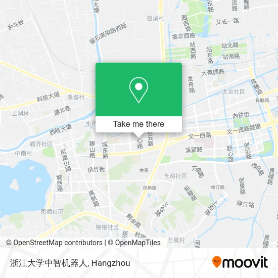 浙江大学中智机器人 map