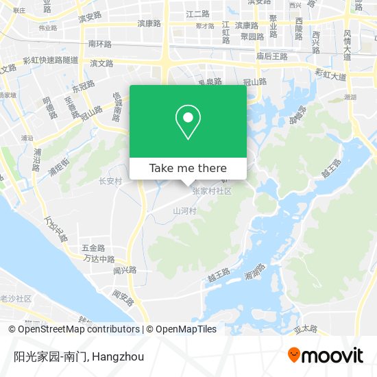 阳光家园-南门 map