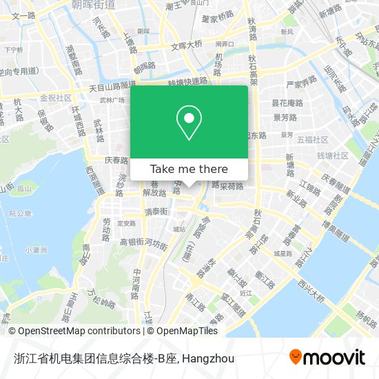 浙江省机电集团信息综合楼-B座 map