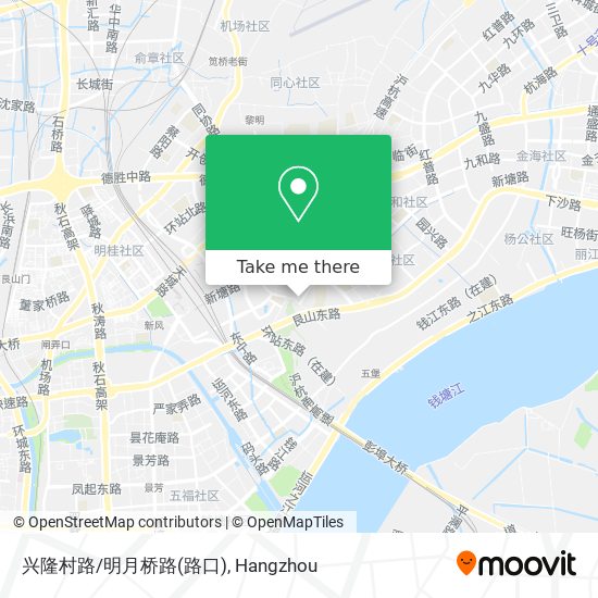 兴隆村路/明月桥路(路口) map