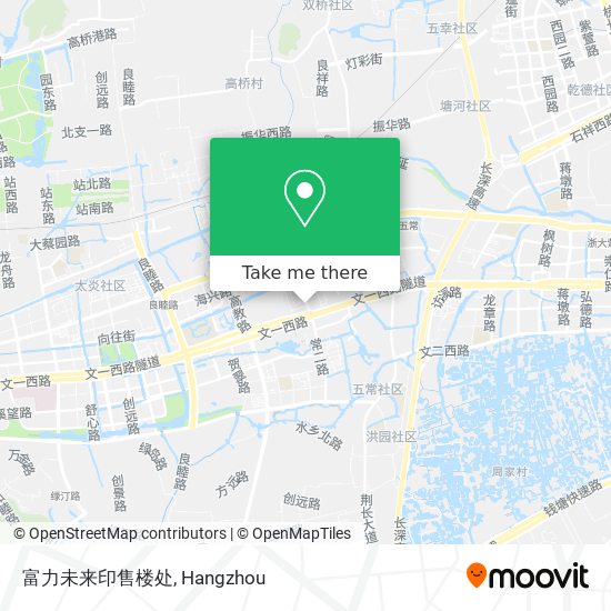 富力未来印售楼处 map